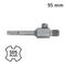Arbor 95mm Hex For Core Bits