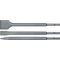 Sds Chisel Set Plastic Tube Point X250mm Flat 20x250 Flat 40x250