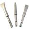 Sds Short Chisel Set Plastic Tube Point X140mm Flat 20x140 Wide 30x140