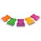 Mini Razor Scraper 60pc Per Candy Jar 5 Assorted Colours