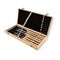 Chisel Set Wood Turning Hss 6 Piece Wooden Case