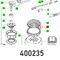 Oval Head Screw M3x8-taptite-kreuz