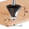 Cutter -chamfer Hw D36-45grad Kl
