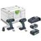 FESTOOL TID 18 HPC 4,0 I-Set T18 Screwdriver and Drill Bit Set (Combo Set)
