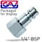 Connector German 1/4