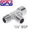 T Connector 1/4