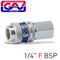Hardened Steel Quick Coupler 1/4