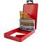 Drill Bit Set 13pce Tin. Coated Metal Case