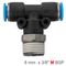 Pu Hose Fitting Tee 8mm-3/8 M