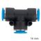 Pu Hose Fitting Tee 14mm