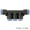 Pu Hose Fitting Manifold 6mm-4mm