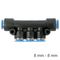 Pu Hose Fitting Manifold 8mm-8mm