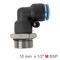 Pu Hose Fitting Elbow W/o-ring 10mm-1/2m