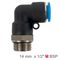 Elbow W/o-ring 14mm-1/2