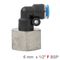 Pu Hose Fitting Elbow 6mm-1/2 F