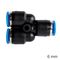 Pu Hose Fitting Y Joint 6mm