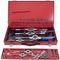 Tap And Die Set 44pce 3-12mm Hss In Metal Case