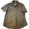 Vermont Mens Bush Shirt Khaki 100% Cotton 3xl