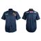 Vermont Mens Cotton Shirt Navy Blue 3xl
