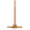 TORK CRAFT Mini Brass Brush Wheel 19.1mm 3.2mm Shank