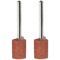 TORK CRAFT Mini Grinding Stone 9.5mm Cylinder 3.2mm Shank 2 Piece