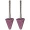 TORK CRAFT Mini Grinding Stone 15.9mm Cone 3.2mm Shank 2 Piece