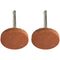 TORK CRAFT Mini Grinding Stone 25.4mm Wheel 3.2mm Shank 2 Piece