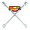 Wheel Spanner 4 Way 17/19/21/23mm 14