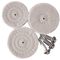 3 Pce White Buff Set All Portable Drills