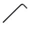 L-wrench Hex 5.0x115x26mm Long Crv Black
