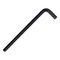 L-wrench Hex 8.0x152x32mm Long Crv Black