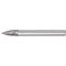 Rotary Burr Tungsten 6x18x6mm Conical Curve