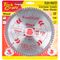 Blade Tct 190 X 72t 30/25.4/20/16mm General Purpose Cross Cut Smooth