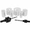 Holesaw Set 9pc In Case Bi-metal 19 22 29 38 44 57mm