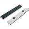 Vice Jaws Magnetic Alum. 200mm X 32mm 2pc Rubber Face