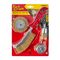 Wire Brush Set 4pce With Hand Brush