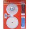 Polishing Buffing & Compound Kit 5pce With Felt Buff For Drill