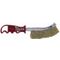 Wire Hand Brush Rust Resistant Brass Coated Steel Wire