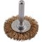 Wire Wheel Brush 38mm X 6mm Shaft Blister