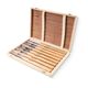 Chisel Set Wood Turning 8 Piece Std Wooden Case