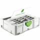 FESTOOL SYS 1 TL-DF Systainer T-LOC with Transparent Lid Compartment